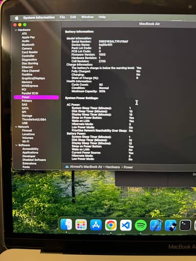 MacBook Air M1 (8GB / 512GB SSD)