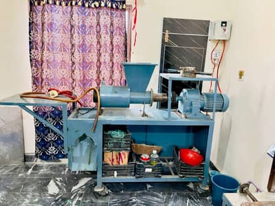 soap making machine all setup