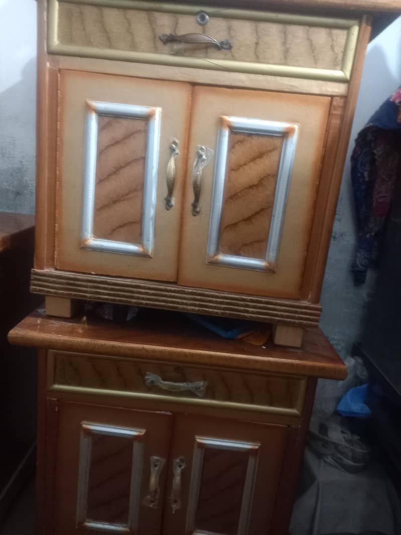 bed and side table 1