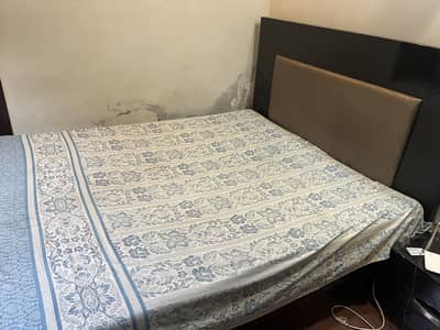 King size bed with mattress for sale