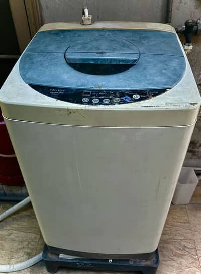Haier Automatic Washing plus dryer Machine