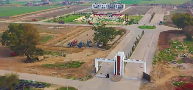 5 Marla Plot For Sale In Dream Gardens Wazirabad