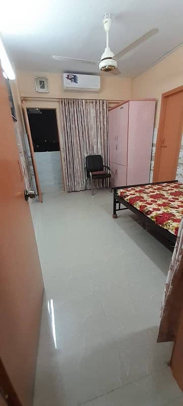 Cresent Complex 2bed dd flat Available for Sale in Gulshan e Iqbal Block 11