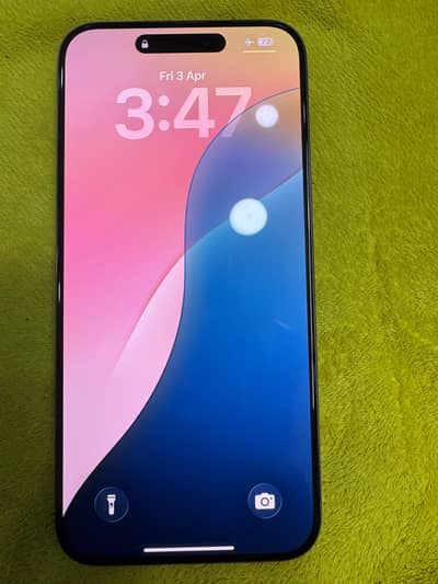 I phone 15 Pro max 256gb Natural titanium