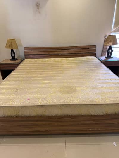 Interwood Bedroom Set  [Bed + Side Tables + Dressimg + TV Console