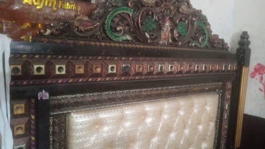 سیل لوھے کا بیڈ ھے ساتھ میٹرس کے