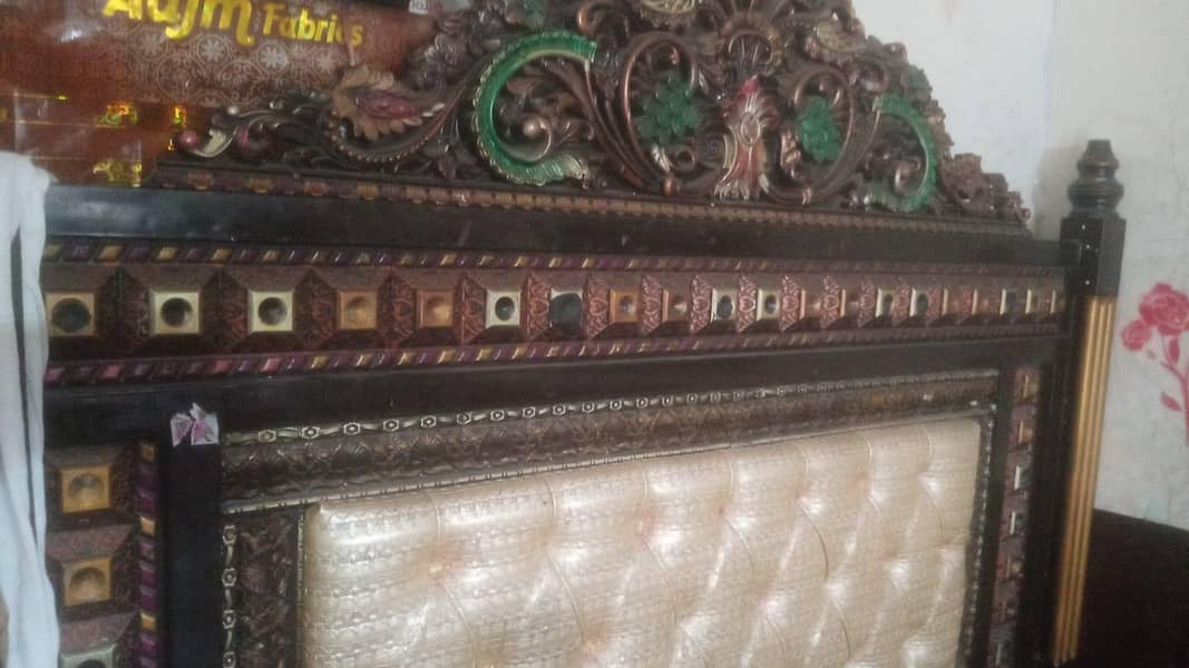 سیل لوھے کا بیڈ ھے ساتھ میٹرس کے 0