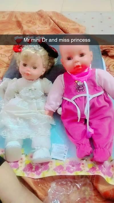 mr doctor and miss princess imported doll