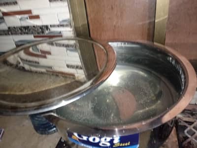 Rehbar Cooler big and Stainlesssteel pot big