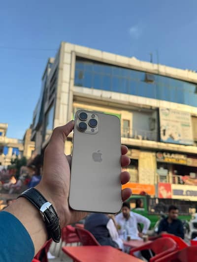 I phone 13 promax non (jv) 128 golden color