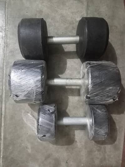 gym dumbbells
