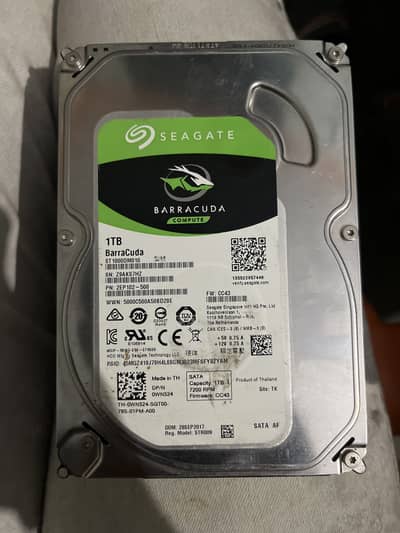 1Tb HDD 6GBPS 100% health