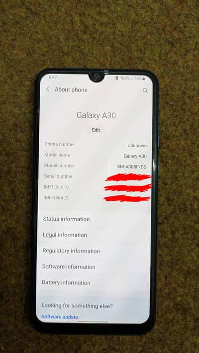 Samsung A30 | Official PTA APPROVED | 4/64