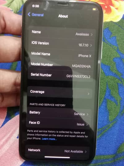 iphone X Baipas 64 GB