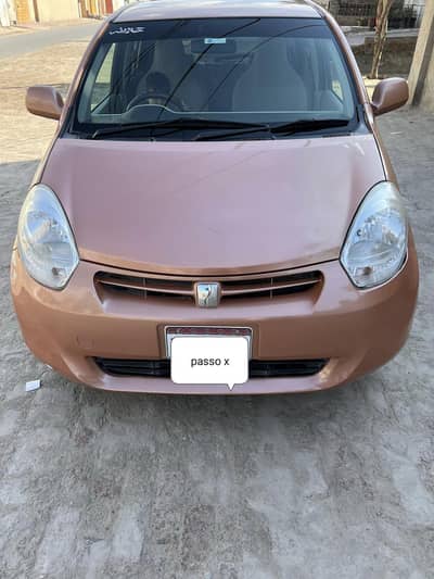 Toyota passo x 2010 model