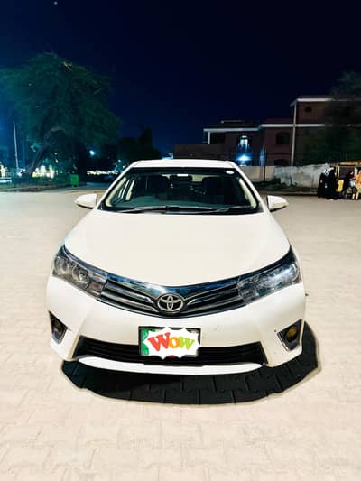 Toyota corrolla gli 2014 New shape