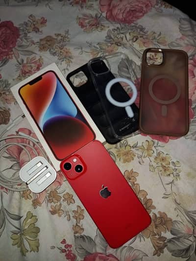 iPhone 14 plus jv 128gb with box