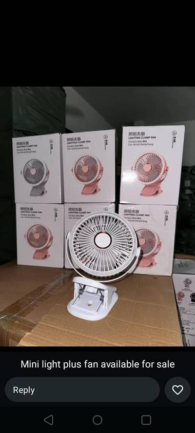 Mini fans plus fans available for sale