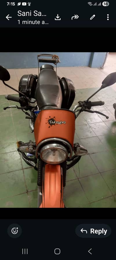 sazuki gs 150 se 2021 model -good condition urgent sale