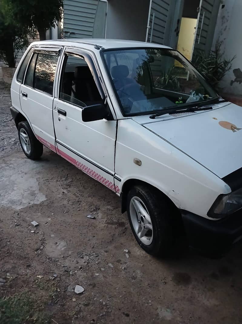 white mehran car 7