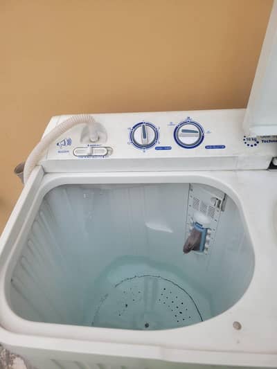haier semi automatic washing machine and dryer
