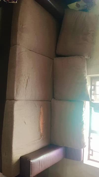 Six seater Sofa set for sale.