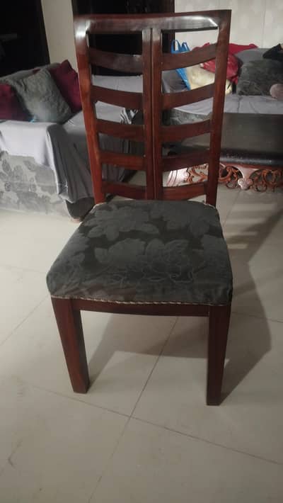 dinning table with chairs/ mirror table/ 6 chairs/furniture