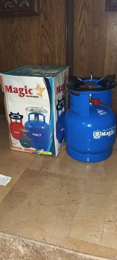 Magic Gas Stove 4kg Like New For Sale Price Just Rs 4000
