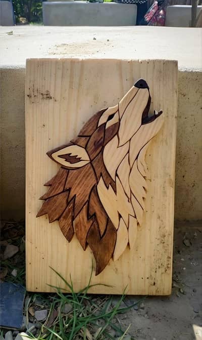 Premium 3D Handcrafted Wooden Wall Art - Custom Designs