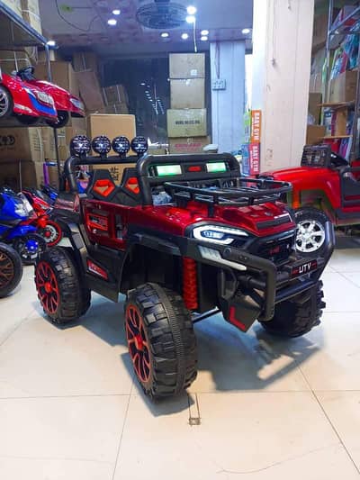 Hira baba Toys | Kids Car | Jeep | Double Motor | Battery Jeep