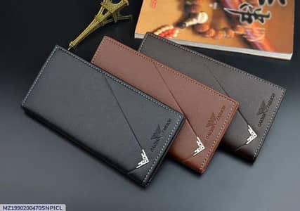 Men’s long leather Wallet