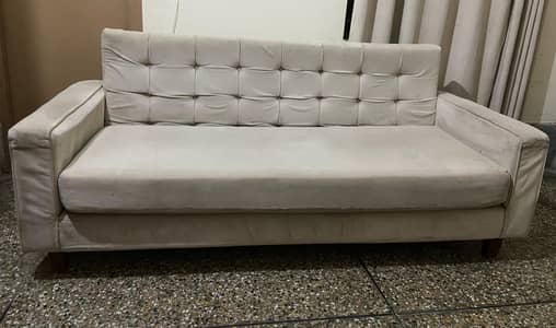 3 seater velvet sofa