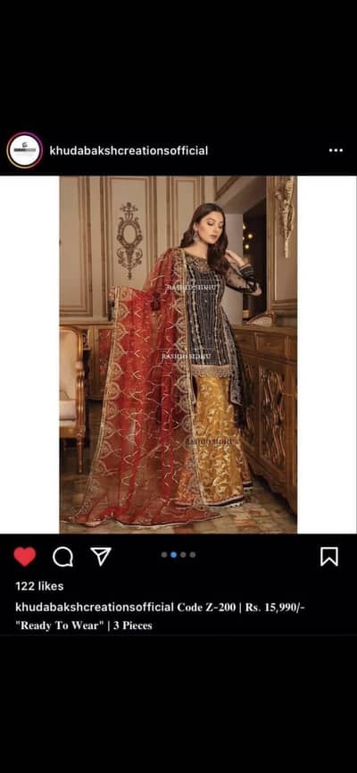 3pc Khuda Baksh Original