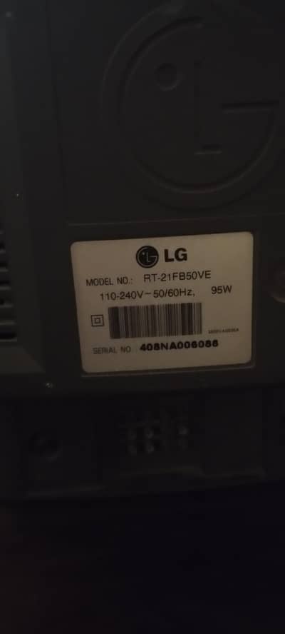 LG original color tv