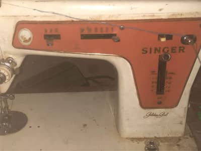singer golder girl sewing machine