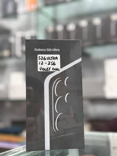 Samsung galaxy S26 ultra Cobalt voilet  DS 256 gb Nonpta Boxpack