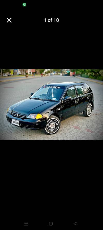 Suzuki cultus black color efi injain. . . pora add diyhan say parhy. 7/8 m