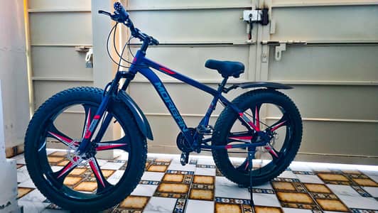 MORGAN Fat Tire Bike 26” | Disc Brakes | 7-Speed | Excellent Condition