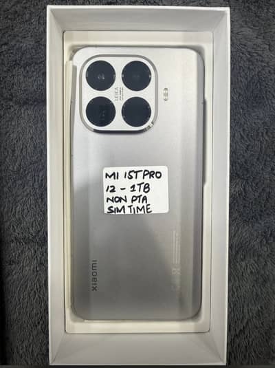 XIAOMI 15 T PRO NON PTA FULL SIMTIME