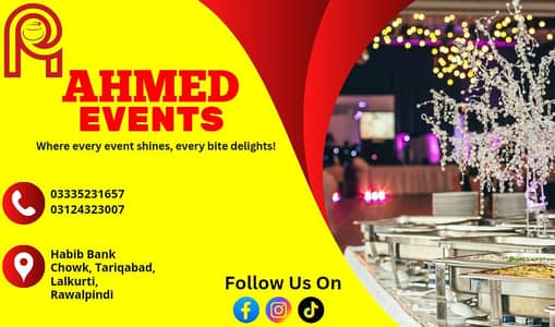 Ahmed Pakwan & Events