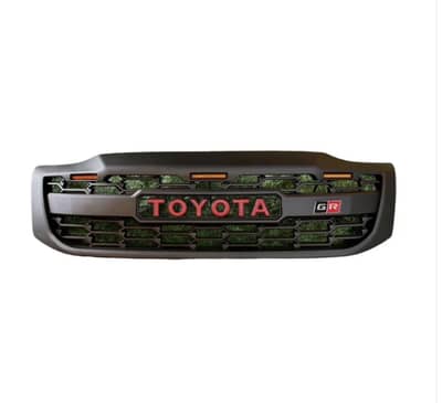 Toyota Vigo accessories:  headlight cover, front grill
