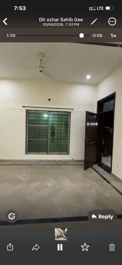 7 Marla Neat And Clean Lower Portion For Rent In Punjab University Town Phase 2 Near Chatri Chowk ,Khayaban E Jinnah Road.