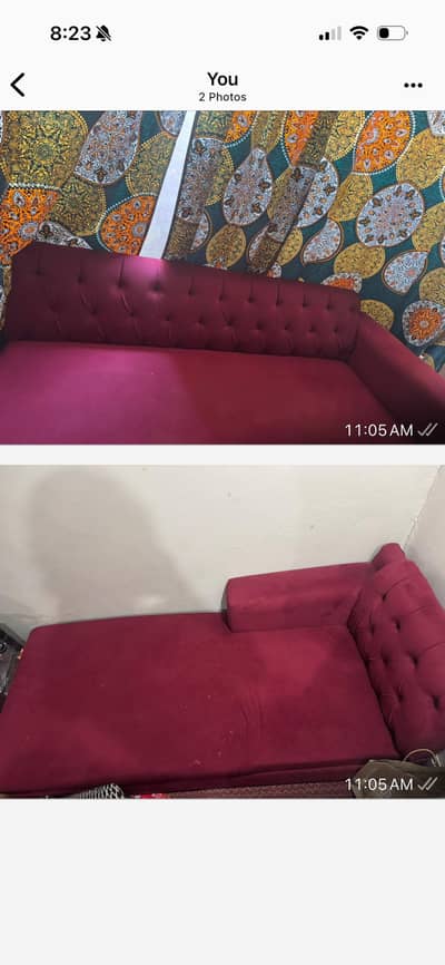 L shape Sofa for sale only 1 year used