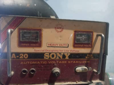 Sony automatic voltage stabilizer 2000 watt best stabilizer