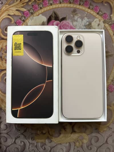 Iphone 16 Pro Max 256 GB Desert Titanium PTA