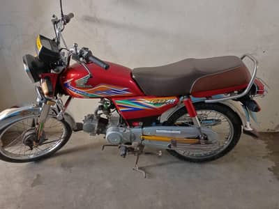 Honda CD 70 2019/2020 Genuine Condition Karachi Number