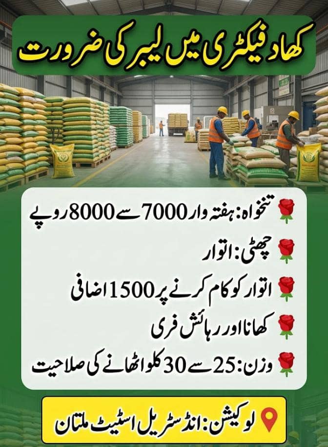 مختلف جابز دستیاب ہیں 0