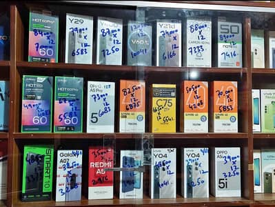 All type of phone's available in installment