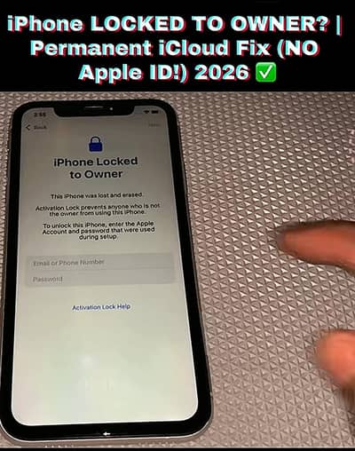 iphone owner locked permenat thk ho jaye ga
