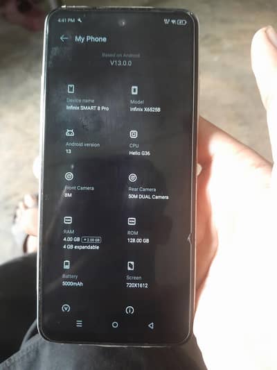 ​Infinix Smart 8 Pro - Condition 10/10 - PTA Approved